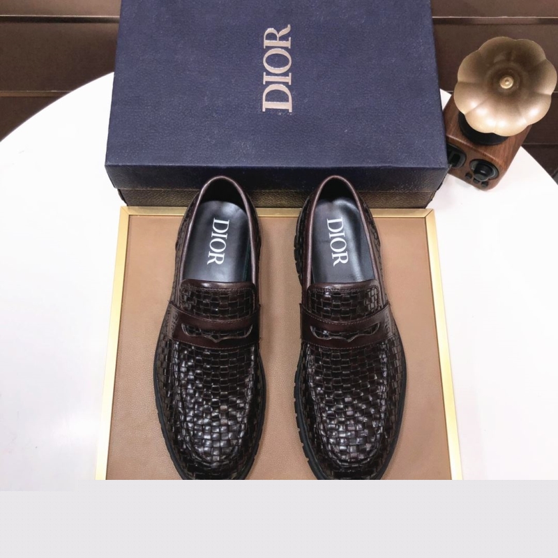 ch**an D*or leather shoes